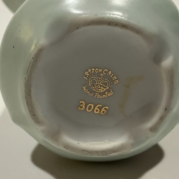 Vintage Lefton Creamer Heritage Rose 3066 Handpainted cabbage rose - Picture 3 of 3